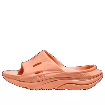 Тапочки ora recovery slide 3 'papaya' Hoka One One, оранжевый