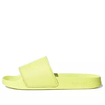 Тапочки originals adilette lite lightweight cozy sports slippers yellow Adidas, желтый