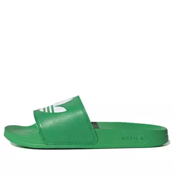 Тапочки originals adilette lite slides slippers green Adidas, зеленый