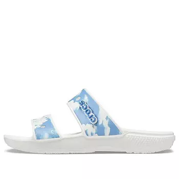 Тапочки other sports slippers 'white blue' Crocs, белый