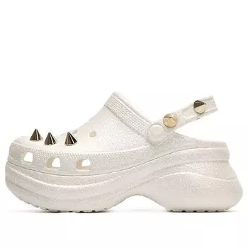 Тапочки outdoor beach sports slippers white Crocs, белый