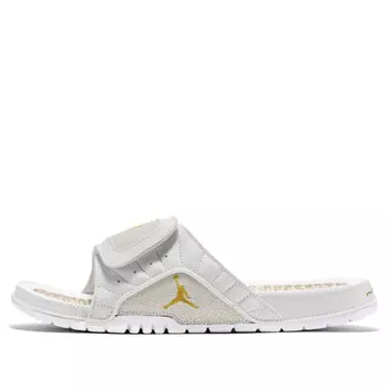 Тапочки ovo x hydro 7 retro slide 'white' Air Jordan, белый
