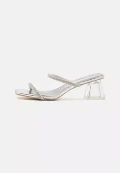 Тапочки Paytoni Simmi London, цвет silver mirror