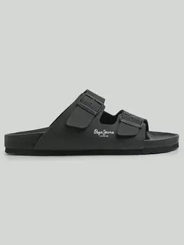 Тапочки Pepe Jeans BIO ROYAL DOUBLE M, черный