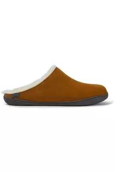 Тапочки Peu Cami 321 из нубука Camper, коричневый