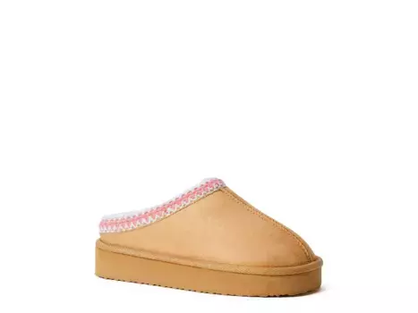 Тапочки Platform Cuff Slipper Fabkids, светло-бежевый
