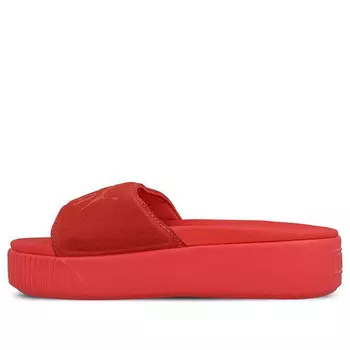 Тапочки platform slide bold sd 'red' Puma, красный