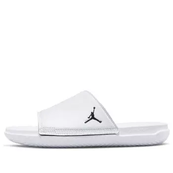 Тапочки play slide 'white photon dust' Air Jordan, белый