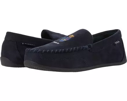 Тапочки Polo Ralph Lauren Declan Bear Moccasin Slipper, темно-синий