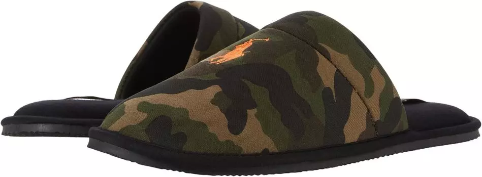 Тапочки Polo Ralph Lauren Klarence Scuff Slipper, цвет Camo