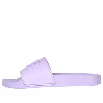 Тапочки pool slides 'lilac' Balenciaga, сиреневый