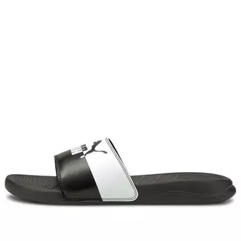 Тапочки popcat 20 split 'black white' Puma, черный