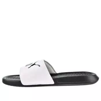 Тапочки popcat 'white black' Puma, белый
