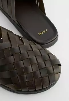 Тапочки Regular Fit Next, коричневые
