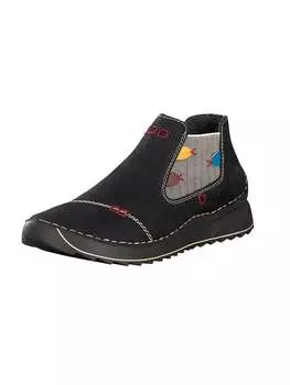 Тапочки rieker, черный