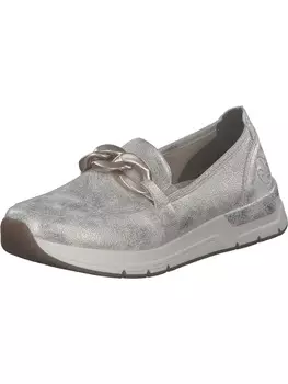 Тапочки rieker, цвет beige-gold