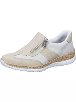 Тапочки rieker, цвет perle/kreide