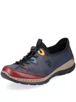 Тапочки Rieker, джинсовый