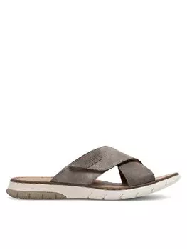 Тапочки Rieker, коричневый