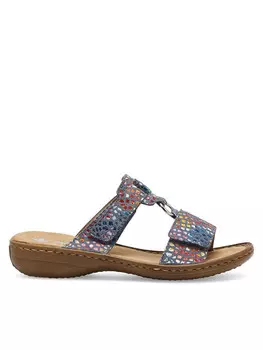 Тапочки Rieker, красочный