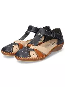 Тапочки rieker, синий