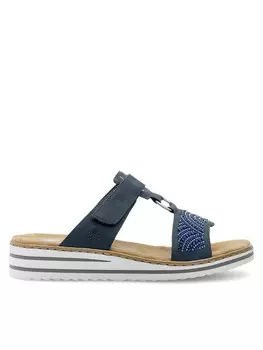 Тапочки Rieker, синий