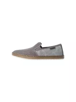 Тапочки rieker Stiefel Rieker Herren Slipper, серый