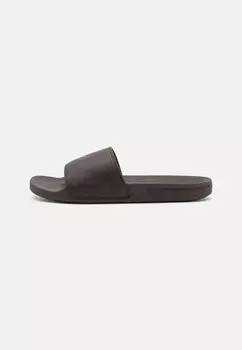 Тапочки Rivi Slide Quiksilver, коричневые