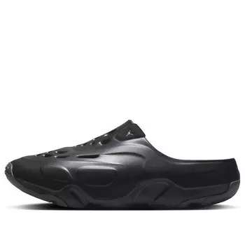 Тапочки roam slide 'black iron grey' Air Jordan, черный