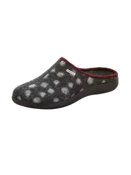 Тапочки ROHDE Winter Pantoffel Textil Bari, антрацит