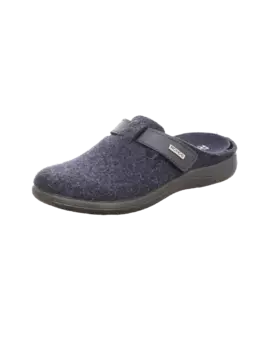 Тапочки ROHDE Winter Pantoffel Textil Bari, цвет ocean