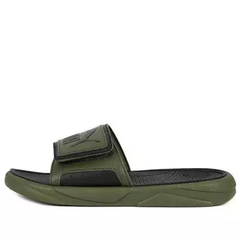 Тапочки royalcat comfort 'green moss' Puma, зеленый
