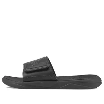 Тапочки royalcat comfort sandal 'triple black' Puma, черный