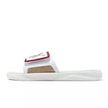 Тапочки royalcat comfort slides 'white red gold' Puma, белый
