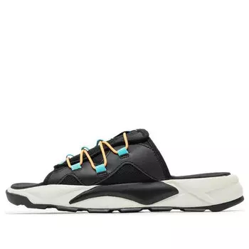 Тапочки rs-slide 2 'black silver' Puma, черный
