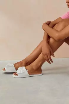 Тапочки с бантиком Next, белый