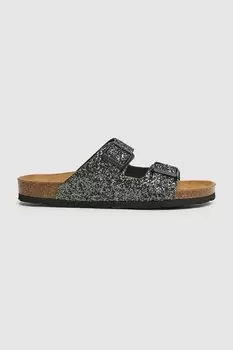 Тапочки с блестящими зонами Pepe Jeans London, серебряный