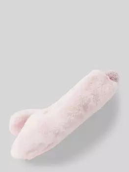 Тапочки с отделкой из искусственного меха CAPELLI NEW YORK, розовый