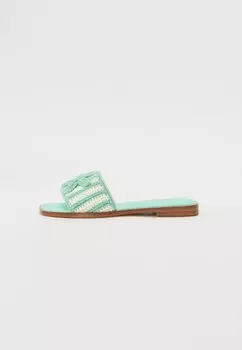 Тапочки SABBIA - Mules ALDO, бирюзовый