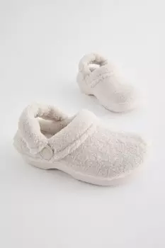 Тапочки сабо Borg Next, белый