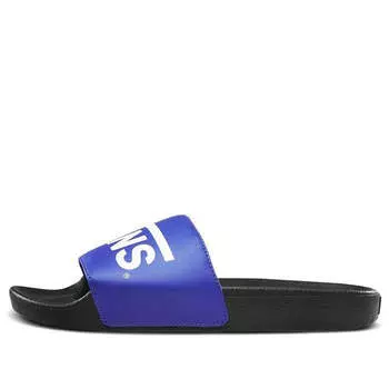Тапочки sandals sports slippers 'blue black' Vans, синий