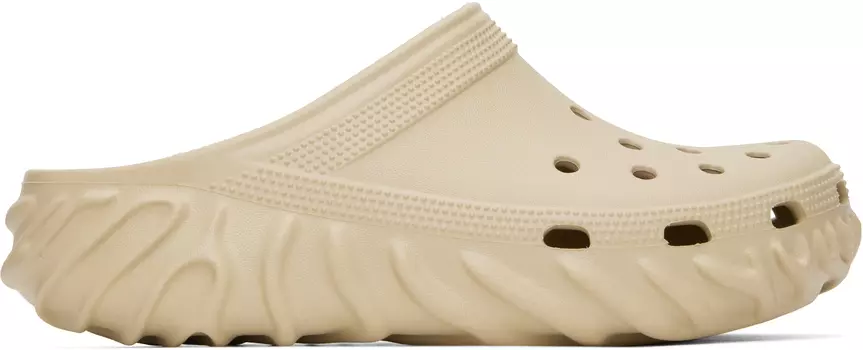 Тапочки Saru серии Salehe Bembury в цвете Taupe Crocs