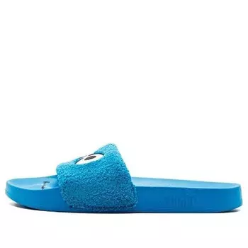 Тапочки sesame street x leadcat 'cookie monster' Puma, синий