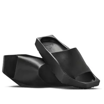 Тапочки шестигранные слайд Air Jordan, черный