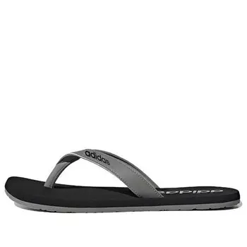 Тапочки шлепанцы eezay Adidas, черный