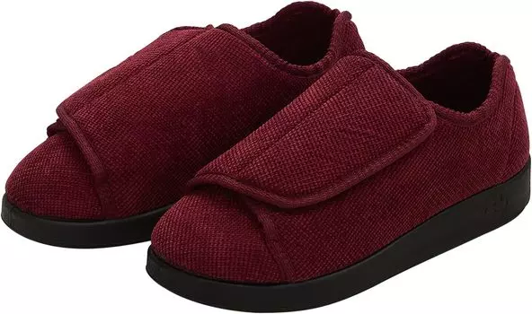 Тапочки Silverts 15100 Adjustable Closure Slippers, цвет Wine