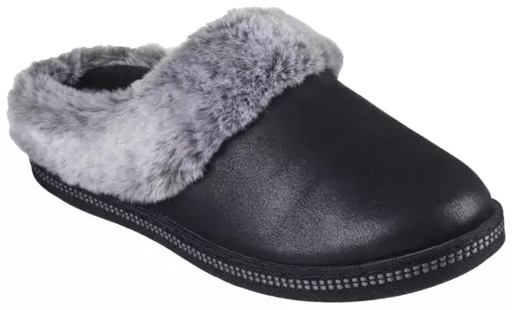 Тапочки Skechers "COSY CAMPFIRE-LOVELY LIFE", с отделкой из искусственного меха, черный