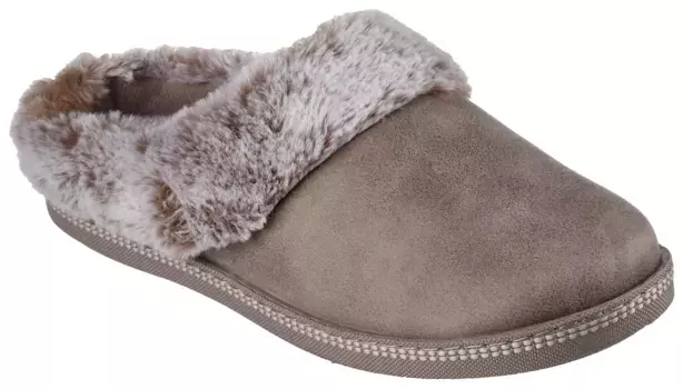 Тапочки Skechers "COSY CAMPFIRE-LOVELY LIFE", с отделкой из искусственного меха, коричневый
