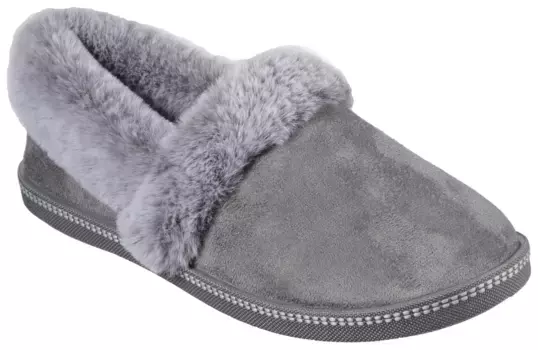 Тапочки Skechers "COSY CAMPFIRE TEAM TAST" с эффектом памяти, серый
