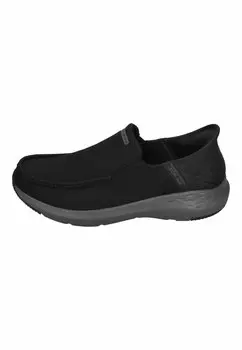 Тапочки Skechers, цвет black charcoal